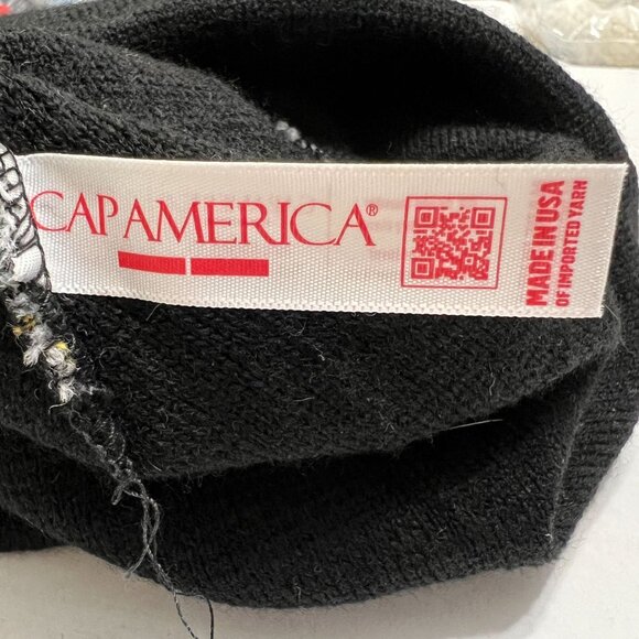NWOT Adopt Don't Shop PETA Cat Ear Beanie With Pom Pom - Picture 6 of 7